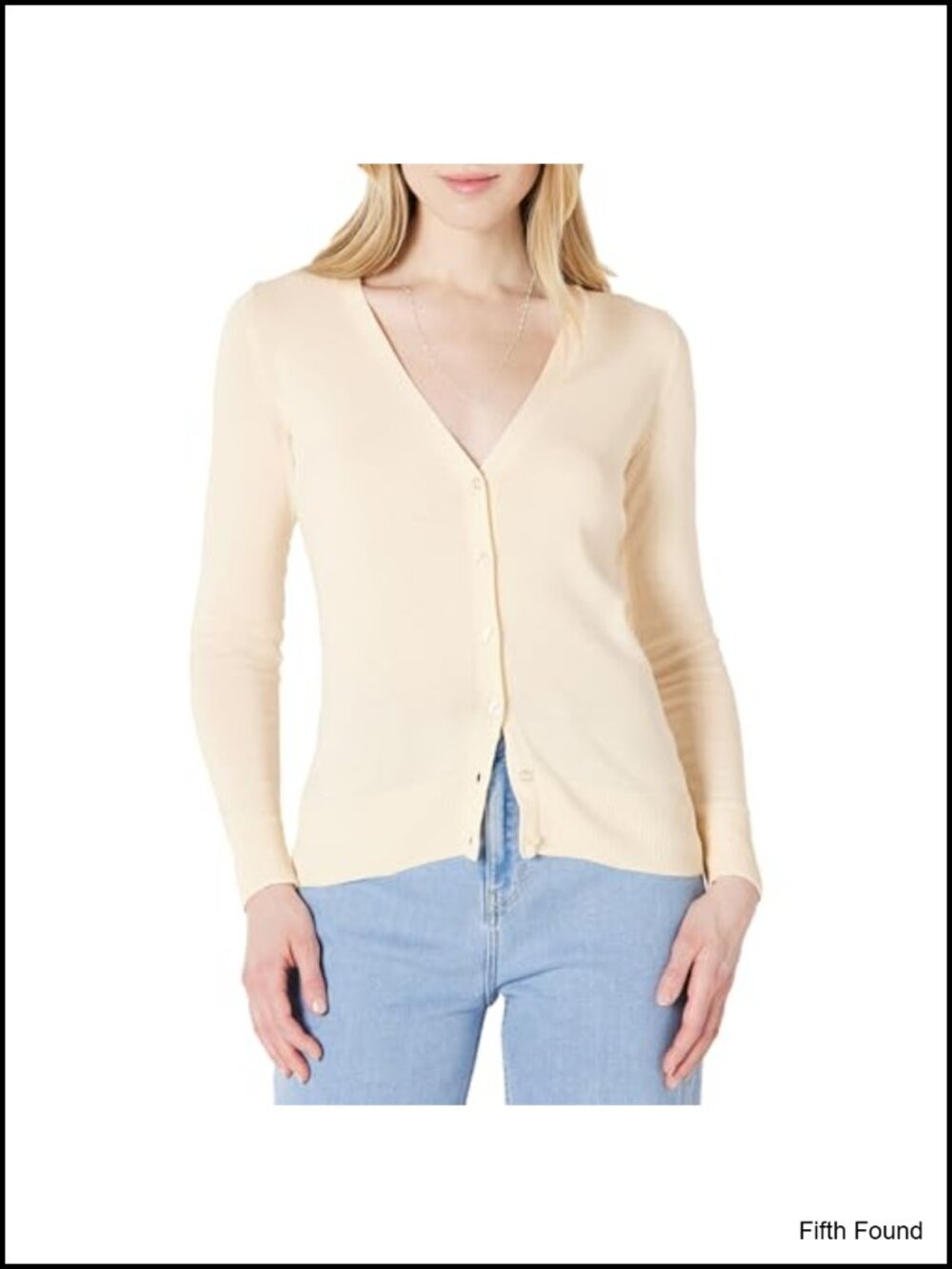 Women's Lightweight Cotton Blend V-Neck Cardigan Sweater Button Front